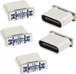 cablecc 5tk DIY Type-C jootekomplekt DC 5V Power Female Socket Connector Asendage Micro-USB 5Pin Female SMT t&uuml;&uuml;p