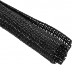 hankekaart 16,5 cm ID Split Loom Tubing 1,5 m pol&uuml;estrist kaablikaitses&uuml;steem kaabli muhv USB-kaabli toitejuhtmele, must