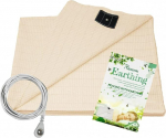 Grounding Bed Sheet Grounding Mat for Better Sleep, Comfortable and Breathable Antistatic Mattress with Grounding Function (68 x 132 cm)