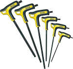 STANLEY FMHT0-69048 P-k&auml;epidemega kuuskantv&otilde;ti Torx-komplekt - must (5-osaline)