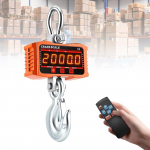 Kraana kaalud 2000 kg, elektrooniline rippuva kaaluga, 2T kraana kaal, raskeveokite t&ouml;&ouml;stuslikud rippuvad kaalud t&auml;pse sensori, suure LCD-ekraani ja kaugjuhtimispuldiga p&otilde;llumajandusettev&otilde;tte, tehase, ehituse jaoks