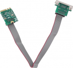 M.2 2.5G Ethernet v&otilde;rgukaart &Uuml;heportiline RJ45 M.2 A E kuni RTL8111H Gigabit Ethernet kaart lauaarvutisse