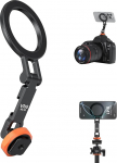 VRIG Cold Shoe Phone Mount hoidja iPhone Magsafe, metallist magnetiline telefoni hoidja Hot Shoe kaameraadapteri statiivimontuur Canon Sony Nikon DSLR fotograafia tarvikud, MG-28