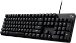Logitech G 413 SE t&auml;issuuruses mehaaniline m&auml;nguklaviatuur - taustavalgustusega klaviatuur taktilise mehaanilise l&uuml;litiga, Anti-Ghosting, &uuml;hildub Windows, macOS, QWERTY UK inglise paigutus - must