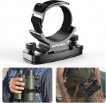 APEXEL universaalne binokli seljakoti adapter - 38 mm kiirv&auml;ljalaskeplaat ja 1/4 tolli keermega &uuml;hendus, teleskoopmondi adapter, monoklipp seljakoti teleskoobi jaoks, sobib seljakoti rihmadele/v&ouml;&ouml;le