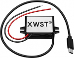 DC USB auto kiirlaadija 24V36V48V60V72V kuni 5V 18W QC3.0 mobiiltelefoni kiirlaadija C-t&uuml;&uuml;pi port telefoni jaoks