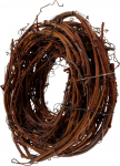Abaodam 1 tk j&otilde;ulud DIY Crafts Natural Grapevine Wreaths Wine Branch Wreath Rattan Wreath for DIY Christmas Crafts