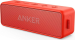 Anker SoundCore 2 Bluetooth-k&otilde;lar kahe bassik&otilde;lariga, 24h m&auml;nguaeg, uuendatud IPX7 veekindel, sisseehitatud mikrofoniga, traadita k&otilde;lar (punane) (uuendatud)