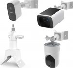 HOLACA 90&deg; Wall Angle Bracket Compatible with IndoorCam P24, SoloCam S220, 1/2/2C/2C Pro/3/3C/E, Arlo, and Other Models 6.35 mm (1/4 Inch)