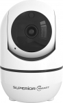 Superior Electronics Security iCM001 WiFi Indoor Surveillance Camera HD 1080p 2.4GHz with Night Vision and Bi-Directional Audio - Motion Detection - Manual Zoom - 360&deg; Rotation