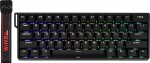 EPOMAKER Aula WIN60 HE 60% juhtmega magnetklaviatuur reguleeritava k&auml;ivitusega, 8000 Hz Polling Rate, Hall Effect Switch, Hot Swap, FPS m&auml;ngudele (must)