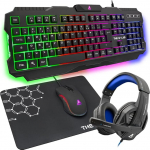 Pack+Gamer+4en1+%28Clavier%2FSouris%2FCasque%2FTapis%29+The+G-Lab+Combo+Argon+Evolution+RGB+%28Noir%29