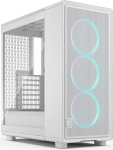 Fractal Design Epoch White RGB - L&auml;bipaistev karastatud klaasist k&uuml;lgpaneel - Gaming PC korpus - V&otilde;rguga esipaneel - Kolm Momentum 12 RGB ventilaatorit kaasa arvatud - Ruumikas sisemus - ATX/mATX/ITX tugi