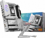 MSI MPG B850 Edge TI WiFi emaplaat, ATX - toetab AMD Ryzen 9000/8000/7000 protsessoreid, AM5-80A SPS VRM, DDR5 Memory Boost (8400+MT/s OC), PCIe 5.0 x16, M.2 Gen5, Wi-Fi 7, 5G LAN.
