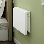 Foldable Wall Table for Kitchen Compact Breakfast Bar Small Space Corner Desk Workstation Dining Table Space-Saving Foldable Desk Home Office Furniture