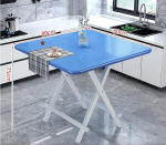 Ruudukujuline kokkupandav laud Kaasaskantav siseruumides v&auml;ljas piknikupidu s&ouml;&ouml;gitegemine telkimislauad Kergekaaluline kaasaskantav piknikulaud toiduvalmistamiseks Rannas Matkamine Reisimine Kalap&uuml;&uuml;k BBQ (Sinine)