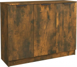 vidaXL Sideboard suitsutatud tammepuust 90,5 x 30 x 70 cm Puitmaterjal