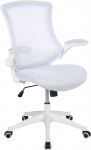 Flash Furniture High-Back kontoritool, ergonoomiline p&ouml;&ouml;rlev tool kokkupandavate k&auml;etugede ja reguleeritava peatoega