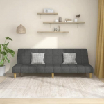 ShGaxin Diivanvoodi 2-kohaline tumehall kangas, Lounge diivan, diivanid ja diivanid, l&otilde;&otilde;gastav diivan, diivan elutuppa - 375827