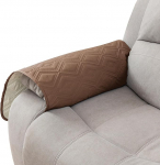 Genina 100% veekindel diivani k&auml;etoe katted, 2 komplekt, k&auml;etoe katted diivanile, diivanile, tugitoolile, libisemisvastane diivanik&auml;e kaitsja, tugitooli kaitsekatted lemmikloomadele koertele, kaamellikarva