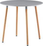 EGGREE Modernne &uuml;mmargune s&ouml;&ouml;gilaud Skandinaavia k&ouml;&ouml;gilaud puidust 2-4-kohaline 80 x 80 x 75 cm Hall