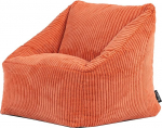 Icon Natalia laste istekott, oranž, pehmed n&ouml;&ouml;rkangas, t&auml;idisega istekoti n&ouml;&ouml;r, mugav laste tool, pehmo tool, lugemistool, magamistuba, lastetuba, m&auml;ngutuba