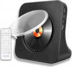 Kaasaskantav Bluetooth CD-m&auml;ngija koos k&otilde;laritega - 8 in 1 HiFi Stereo helis&uuml;steem koju, toetab CD/Bluetooth/FM raadio/USB/AUX/Timer/kaugjuhtimispuldi kasutamist.