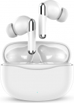 Bluetooth 5.3 k&otilde;rvaklapid 4 HD Mic Mini sisseehitatud, traadita puutetundlikud k&otilde;rvaklapid, m&uuml;rasummutus ANC ENC, k&otilde;rvaklapid Binaural IPX4 Wireless 25 Hours (2023), iOS Android Windows White
