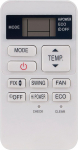Uus RAS-07BKV-E kaugjuhtimispuldi asendus RAS-07BKV-E kliimaseadme asenduspult TOSHIBA AC A/C kliimaseadme RAS-137SKV-E6 RBC-ASX11E-C RAS-07BKV-E RAS-077SKV-E6 RAS-107SKV-E6 kaugjuhtimispuldi jaoks