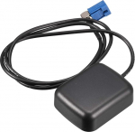 hankekaart GPS-Aktivantenne Fakra-C Stecker 90 Grad 28dB Antennenkabel mit Magnethalterung 0,75 Meter Draht