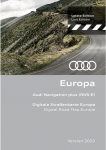 Audi Original Navi DVD Europe versioon 2020 (RNS-E) T1000-27627 8P0060884DJ