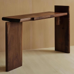 Konsolentisch Schmal aus Massivholz im Landhausstil, Konsolentisch Flur Rustico fur Esszimmer, Wohnzimmer und Flur