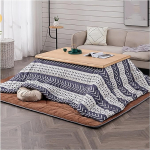 Kotatsu stiililaud, Kotatsu laud, Kotatsu laud 4-kohaline elutuba, soe voodi talvel, kohvilaud, arvutilaua laud, siseruumide k&uuml;ljelauad