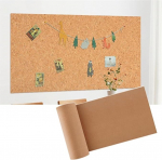 QNDUGJFER Korktafel-Rolle, 1,22 x 2,46 m, 10 mm dick, zuschneidbare Korkplattenrolle f&uuml;r selbstgemachte Pinnw&auml;nde, Wanddekorationen, Foto-Displaytafeln, rahmenlose Korktafel f&uuml;r die Inneneinrichtung,