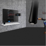 D&uuml;namomeeter, j&otilde;u test Kick Pad Poks Taekwondo Kickboxing Power Meter Paddle Impact Measuring (Poks Force Tracker)