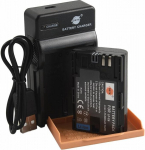 DSTE LP-E6 Li-ion aku ja USB laadija &uuml;hildub Canon EOS 5D Mark II III 5DS 5DS 5DS R 6D 7D 60D 60D 60Da 70D 7D Mark II III-ga