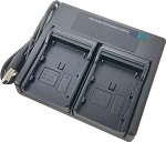 USB topelt akulaadija Canon BP-911 BP-911K BP-914 BP-915BP-945 BP-950 BP-950G BP-955 BP-930 BP-935 BP-925 BP-970 BP-970G BP-975 seeria kaamerale