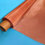 JINDAOSH 99,9% Reines Kupfer Screen Woven Cloth Kupfernetz Feines Kupfergewebe Kupferdrahtgeflecht F&uuml;r Dichte Filtergewebe Klimaanlage Antistatischer Bauboden(Size:0.5x1M(1.6x3FT),Color:200 mesh)
