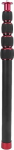 Camera Monopod Extension Pole with 5 Extension Tubes, Aluminum Alloy, 1/4 Inch Screw, 5kg Load Capacity for Tripod, Monopod, Length Extension