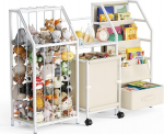 3-In-1 Spielzeug-Organizer,B&uuml;cherregal/B&uuml;cherregal, Kinder-M&uuml;lleimerregal, Spielzeugkiste f&uuml;r Spielzimmer-Organisation f&uuml;r Schlafzimmer und Raumdekoration（Mit R&auml;dern）