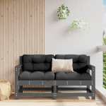 Homgoday Garden Corner Diivanid 2 komplekt halli tahke m&auml;nni puidust diivanid v&auml;ljas diivan aed elutuba Patio v&auml;ljas m&ouml;&ouml;bel