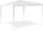 Relaxdays Gazebo Peotelk 2,5 x 3 x 3 m aiapaviljon telk Ruudukujuline telk 100% PE katusega, telk festivalidele v&otilde;i telkimiseks, terasraam, valge