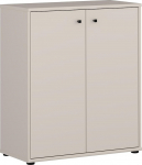 Forte Tempra 2 kapp 70 80, kaasaegne kapp 2 uksega, magamistuba, elutuba, kontor, puukomposiit, kasmiir, beež, 73,7 cm lai x 85,5 cm k&otilde;rge x 34,8 cm s&uuml;gavus