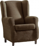 Eysa Aquiles Elastic Wing Chair V&auml;rv 07-Brown, pol&uuml;ester-puuvillane, pruun, 37 x 29 x 5 cm.
