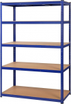 Yaheetech ladustamise riiulid 180 x 120 x 60 cm keldri riiulid t&ouml;&ouml;koja riiulid Raske metallist riiul garaažiriiul Maksimaalne koormus 875 kg