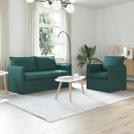 Homgoday Modulares Sofa-Set mit Metallrahmen und Holzarmlehnen | Elegante Textur | F&uuml;r Wohnzimmer und Schlafzimmer | Innenbereich Model3407570