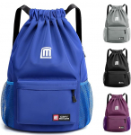 Turnbeutel Rucksack Damen Jungen, Wasserdicht Gro&szlig;e Kapazit&auml;t Sportbeutel Rucksack, Beutel mit Kordelzug Drawstring Bag f&uuml;r Gym Schwimmen Sport Reisen