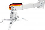 SCHWAIGER 9468 Projector Wall Mount Ceiling Mount Universal Bracket Rotatable Max. 20 kg White