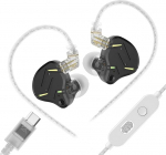 Yinyoo KZ ZST Pro X USB-C k&otilde;rvaklapid 1DD + 1BA h&uuml;briidajamiga m&auml;nguk&otilde;larid koos eemaldatava kaabli ja tsingisulamist esiplaadiga HiFi-muusika k&otilde;rvaklapid m&auml;ngimiseks / reisimiseks &Uuml;hilduvad Pixel 6/7-ga