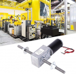 Schneckengetriebemotor, Solides und Robustes Geh&auml;use, Laufruhige Struktur, Energieeffizient und Widerstandsf&auml;hig, Kleine Gr&ouml;&szlig;e, Aber Ausreichende Leistung, Zahnr&auml;der aus